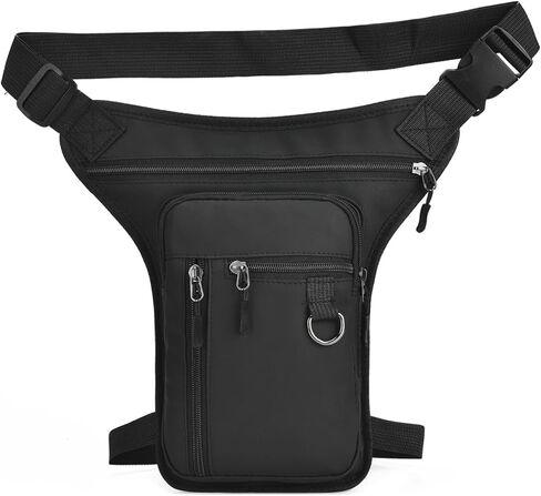 Shkalacar Leg Bag for Men Women Tactical Thigh Bag with Leg Strap Fanny Pack Outdoor Motorcycle Drop Leg Bag for Hiking Climbing Cycling, Waterproof Large Capacity Multifunctional Waist Bag in Saudi Arabia