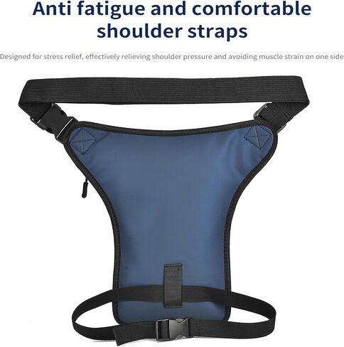 Shkalacar Leg Bag for Men Women Tactical Thigh Bag with Leg Strap Fanny Pack Outdoor Motorcycle Drop Leg Bag for Hiking Climbing Cycling, Waterproof Large Capacity Multifunctional Waist Bag in Saudi Arabia