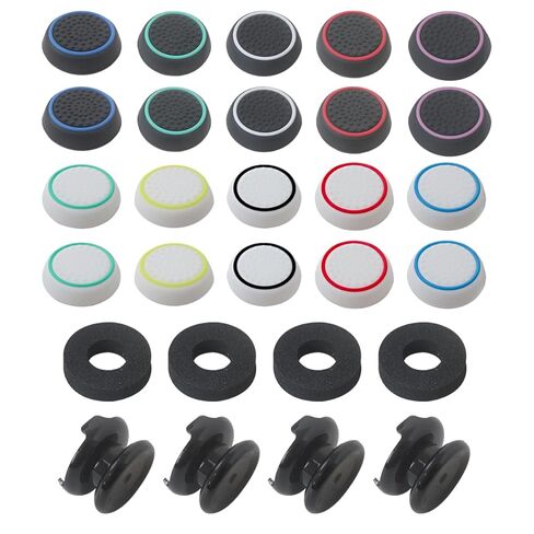 Misimain Upgraded Compatible with Xbox Controller Thumbstick Enhancement Kit, 20 Silicone Caps, 4 Tall Joystick Grips, 4 Assist Rings Compatible with Xbox One X and for Xbox Series X in Saudi Arabia