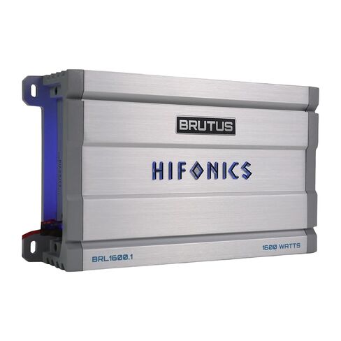 Hifonics Brutus BRL1600.1 car Audio Mono Amplifier Delivering 1600 watts RMS with a Built-in UV Meter and Intelligent Power Management System. in Saudi Arabia