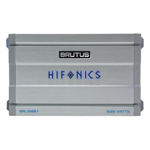 Hifonics Brutus BRL1600.1 car Audio Mono Amplifier Delivering 1600 watts RMS with a Built-in UV Meter and Intelligent Power Management System. in Saudi Arabia