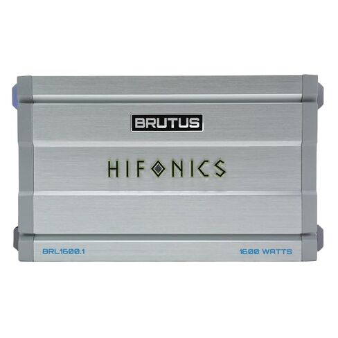 Hifonics Brutus BRL1600.1 car Audio Mono Amplifier Delivering 1600 watts RMS with a Built-in UV Meter and Intelligent Power Management System. in Saudi Arabia