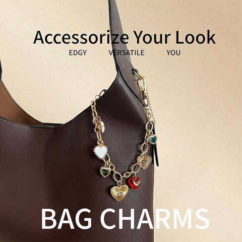Bag Charm Chains for Handbags & Jeans, Purse Accessories Compatible with Brooklyn Laurel and More in Saudi Arabia