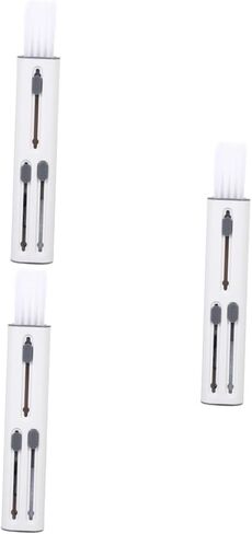 HOMSFOU 3sets Earbuds Wired Cleaning Brush Keyboard Duster Ear Wax Remover Headphone Cleaning Tools Multifunctional Earphone in Saudi Arabia