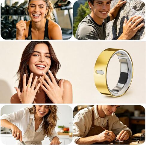 4 قطع من أغطية الحلقات المطورة المتوافقة مع Oura Ring Gen 4/Gen 3، ملحقات حماية مضادة للخدش من مادة TPU لسترة غطاء حلقة Oura للنساء والرجال، مقاس 8 (ليست لـ Oura Ring 4 سيراميك) in Kuwait