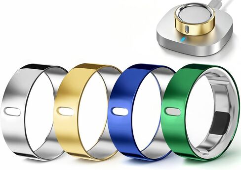 4 قطع من أغطية الحلقات المطورة المتوافقة مع Oura Ring Gen 4/Gen 3، ملحقات حماية مضادة للخدش من مادة TPU لسترة غطاء حلقة Oura للنساء والرجال، مقاس 8 (ليست لـ Oura Ring 4 سيراميك) in Kuwait