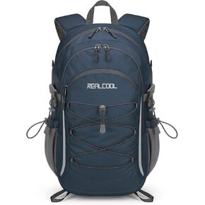 RealCool Hiking Backpack for Men Women,20L Lightweight Waterproof Travel Camping Backpack Hiking Daypack for Cycling Running,Blue in Saudi Arabia