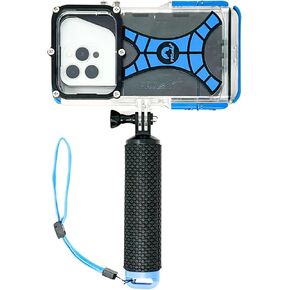 ProShot Dive 2.0 - غطاء iPhone مقاوم للماء، مُصنف حتى 130 قدمًا، متوافق مع جميع أجهزة iPhone، حافظة كاميرا تحت الماء للغوص والغطس. (يناسب جميع أجهزة iPhone بما في ذلك 17 Pro و17 Pro Max) in Kuwait
