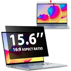 Laptop Privacy Screen 14 Inch 16:9 Aspect Ratio, Laptop Screen Privacy | Shield Compatible With Lenovo Hp Dell Acer Asus Thinkpad Envy Xps, Removable Anti Glare Blue Light Computer Filter Protector in Saudi Arabia
