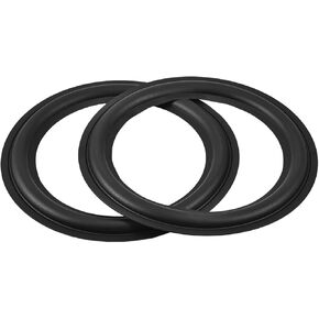 WALFRONT 8 Inch Speaker Replacement Rings, Rubber Edges for Speakers, Enhanced Bass Sound, Easy Install DIY Repair Kit in Kuwait