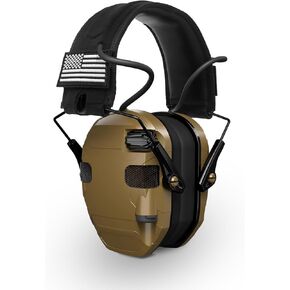 Electronic Shooting Ear Protection Earmuffs, 5X Sound Amplification Headphones with NRR 23dB Active Noise Reduction for Hunting & Gun Range in Saudi Arabia