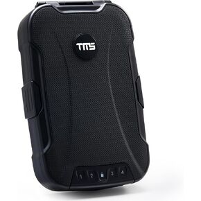 TMS مسدس محمول آمن لمسدس كامل الحجم، صندوق قفل سفر محكم الغلق للسيارة أو بجانب السرير، قفل مركب، حافظة مقاومة للطقس in Kuwait