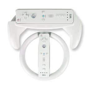 Wii Steering Wheel & Remote Pad in Saudi Arabia