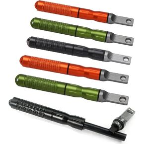 6PCS Ferro Rods Fire Starter Sticks Fire Striker Flint and Steel Fire Starter Kit Survival Flint Fire EDC Steel Spark Magnesium Rod in Saudi Arabia