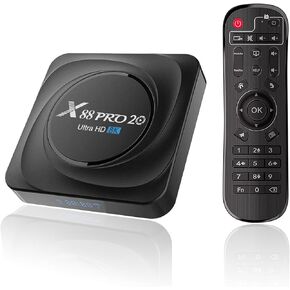 8K TV Box Android 11.0 RK3566 شرائح، 2026 Android Box 8GB RAM 64GB ROM يدعم Ethernet 1000M LAN Dual-WiFi 2.4G/5.8G WIFI6 3D 6K 4K 2K HDR10+ BT5.0 مشغل صندوق التلفزيون الذكي مع جهاز تحكم عن بعد بالأشعة تحت الحمراء in Kuwait