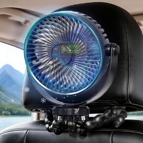 Car Fans for Backseat for Kids，Battery Operated Car Seat Fan for Car Baby Rear Facing in Kuwait