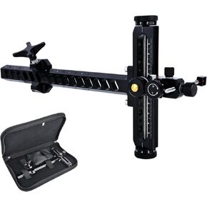Adjustable Recurve Bow Sight, T-Shape 9" Archery Sight CNC with Quick-Release & Protective Case for Target Practice & Competition in Saudi Arabia