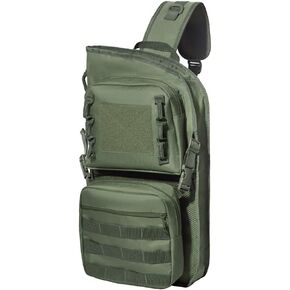 جعبة السهم الخلفي للرماية خفيفة الوزن من PSKOOK، نظام MOLLE متعدد الوظائف مع حلقة على شكل حرف D مزدوجة الجانب وقاعدة قابلة للتمديد، قابلة للتعديل للأقواس المركبة والمنحنية، مثالية للصيد وممارسة الهدف in Kuwait