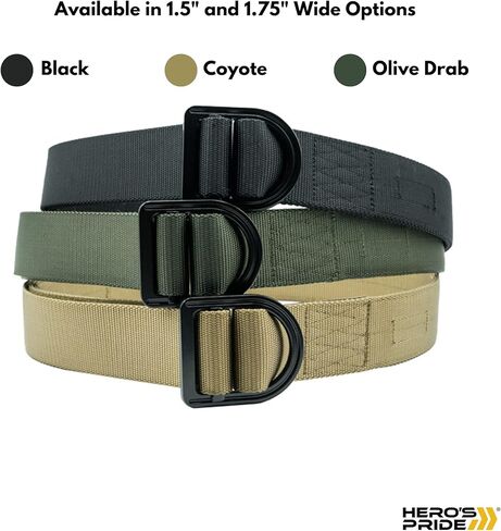 Hero's Pride Tactical Duty Belts, Law Enforcement Standard Issue, High-Grade Nylon Webbing in Saudi Arabia