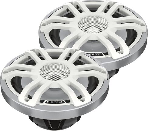 HERTZ Marine Audio System HMX 6.5" (2 Pair) RGB LED Speakers with HMR-10 Bluetooth Receiver – Complete Boat Stereo Upgrade in Saudi Arabia