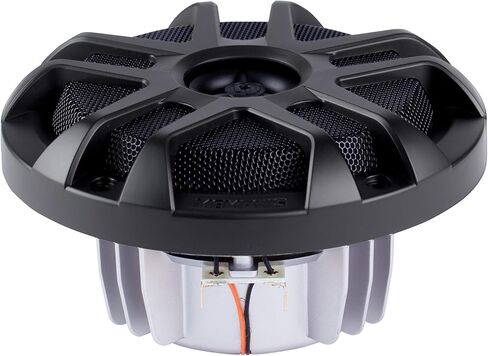 Memphis 6.5" LED Marine Coaxial Speakers - 1 Pair (2 Units) - OEM Bulk Pack MXA60L with Metal Gray Grilles in Saudi Arabia