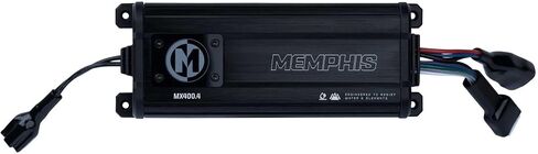 Memphis UTV Audio Bundle SMC3 Radio, MX63PS 6.5" A.T.A.C Black Bar Mount Speakers, MX400.4 4-Ch Marine Amp RGB IP66 Bundle in Saudi Arabia