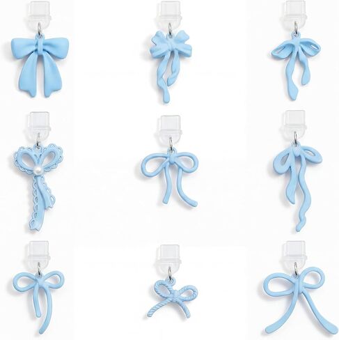 YOJO Dust Plug Charms للقارئ الإلكتروني، مقابس منفذ شحن USB-C اللطيفة من النوع C، واقيات المنافذ الجمالية، هدية تقنية لمحبي الكتب والقراء والطلاب والنساء والرجال in Kuwait