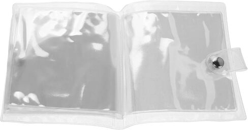 jojofuny Mini Photo Album Loose-leaf Photo Sleeves Binder 10x10cm 38 Pockets Shiny Picture Holder for Postcards and Photocards Storage in Saudi Arabia