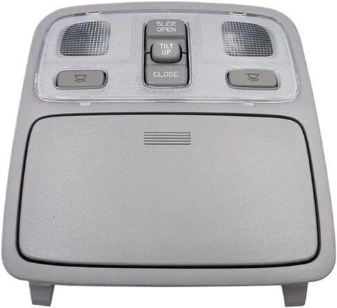 Interior Dome Lamp For Hyundai For Tucson 2004-2009 Interior Reading Light Overhead Interior Roof Light Switch Reading Lamp Grey in Saudi Arabia