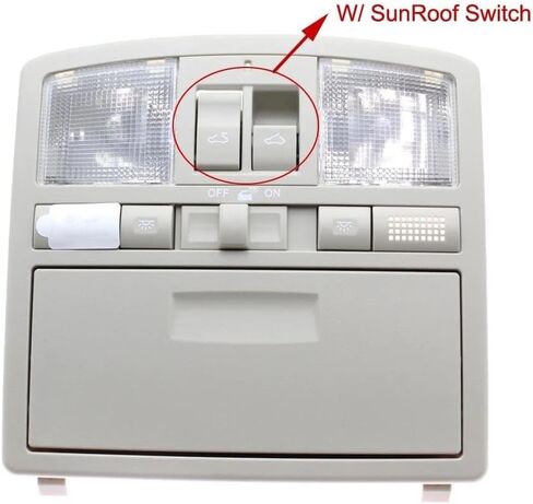 Car Roof Console Map Reading Lamp Light Grey TD7569970C75 TD12-69-970H75 TD12-69-970 For Mazda CX9 2010 2011 2012 2013 2014 2015 in Saudi Arabia