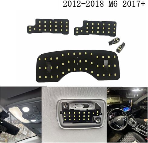 Car Ceiling Roof Lights For Haval H6 2012-2018 For M6 2017+ 5 Pcs/set White Car LED Reading Light Case High Brightness No Alarm in Saudi Arabia