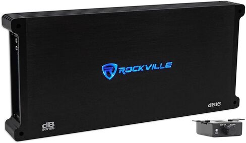 Rockville W15K6D2 V2 Bundle: (2) 15" 4000-Watt Peak/1000-Watt RMS Dual 2-Ohm Car Subwoofers, Dual 15" MDF Sealed Sub Box, Sub Box Installation kit, db16 Mono 2-Ohm Amplifier, Amp Wiring Kit, 6-Items in Saudi Arabia