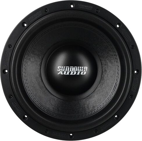 حزمة Sundown Audio U-12 V.2 D2: 12 بوصة 4000 واط الذروة / 2000 واط RMS DVC 2 أوم مضخم صوت السيارة، صندوق فرعي مغلق 1.0 قدم مكعب 3/4 بوصة MDF، مجموعة تثبيت الصندوق الفرعي، 3 عناصر in Saudi Arabia