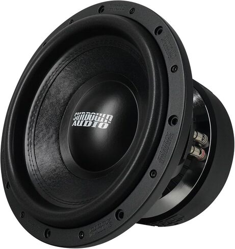 حزمة Sundown Audio U-12 V.2 D2: 12 بوصة 4000 واط الذروة / 2000 واط RMS DVC 2 أوم مضخم صوت السيارة، صندوق فرعي مغلق 1.0 قدم مكعب 3/4 بوصة MDF، مجموعة تثبيت الصندوق الفرعي، 3 عناصر in Saudi Arabia