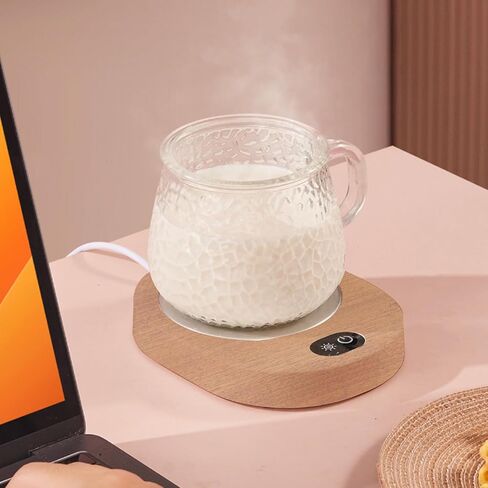 Electric Heating Coasters Adjustable Temperature Cup Pad Warmer Heating Water for Homemakeres in Saudi Arabia