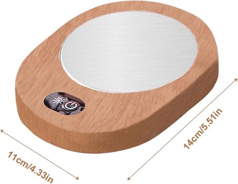 Electric Heating Coasters Adjustable Temperature Cup Pad Warmer Heating Water for Homemakeres in Saudi Arabia