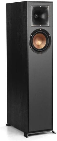 Klipsch 2 Pack R-610F Floorstanding Home Speaker - Bundle with -41M Bookshelf Speakers, 52C Center Channel Home Speaker, Denon AVR-S670H 75W 5.- 8K Network AV Receiver in Saudi Arabia