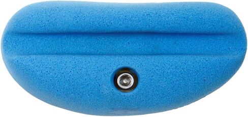 Atomik Rock Climbing Holds Bolt-On Hula Hoop Holder in Blue for Vertical Obstacle Courses in Saudi Arabia