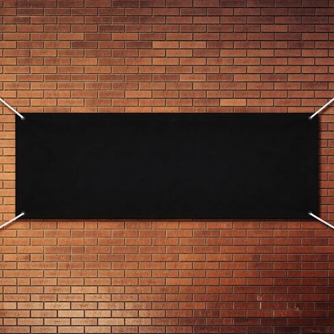 لافتات وعلامات كبيرة، لافتة موكب فارغة، زخرفة لافتة فارغة لتصميم شخصياتك وأنماط العرض الداخلي والخارجي، 2 × 6 أقدام (أصفر) in Kuwait