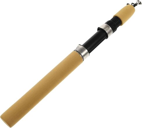 Ultralight Ice Fishing Pole Shrimp Lure Rod 0.8m Short Outdoor Fiber Fishing Tool Supplies in Saudi Arabia