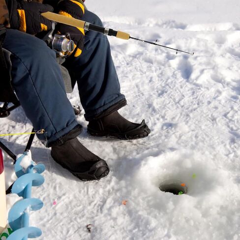 Ultralight Ice Fishing Pole Shrimp Lure Rod 0.8m Short Outdoor Fiber Fishing Tool Supplies in Saudi Arabia