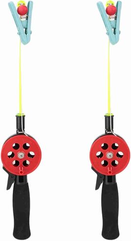 Crab Fishing Rod, 2Pcs Mini Ice Fishing Pole for Outdoor Children with Shrimp Clamp Accessories, Random Color, Convenient for Ice, Suitable Children, in Saudi Arabia