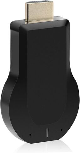 محول عرض لاسلكي HDMI - جهاز استقبال النسخ المتطابق لشاشة الهاتف المحمول WiFi 4K&1080P دونجل إلى جهاز استقبال التلفزيون/جهاز العرض يدعم Windows in Saudi Arabia