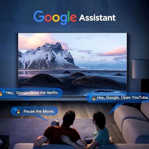 KP1 Android TV Box 12.0 جهاز بث 4K معتمد من Google مع بحث صوتي، ذاكرة الوصول العشوائي 2 جيجا، 32 جيجا ذاكرة الوصول العشوائي، صوت دولبي، بلوتوث 5.0 كروم كاست مدمج، تحكم ذكي بالمنزل (أبيض) in Kuwait