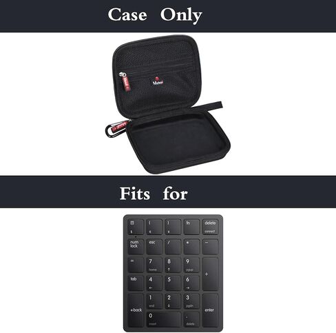 Numeric Pad Hard Case Compatible with havit Bluetooth Number Pad Wireless Numeric Keypad Numpad 26 Keys, Case Only in Saudi Arabia