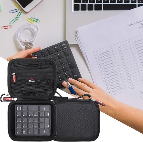 Numeric Pad Hard Case Compatible with havit Bluetooth Number Pad Wireless Numeric Keypad Numpad 26 Keys, Case Only in Saudi Arabia
