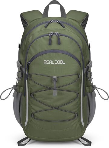 RealCool Hiking Backpack for Men Women,20L Lightweight Waterproof Travel Camping Backpack Hiking Daypack for Cycling Running,Blue in Saudi Arabia