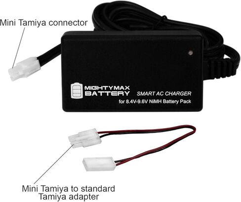 Mighty Max Battery 8.4V 1600mAh Butterfly Replaces KWA KM4 SR7 DEVGRU M4 AEG + 8V Charger in Saudi Arabia