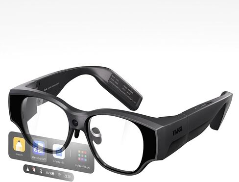 inmo AIR3 Smart AR Glasses, 1080P Micro-OLED Display, 36° FOV, 150" Virtual Screen, Built-in Processor, AI Assistant, Portable All-in-One Immersive XR Glasses (Ring NOT Included) in Saudi Arabia
