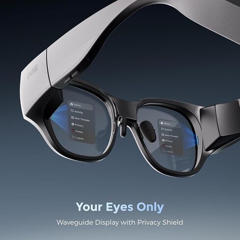inmo AIR3 Smart AR Glasses, 1080P Micro-OLED Display, 36° FOV, 150" Virtual Screen, Built-in Processor, AI Assistant, Portable All-in-One Immersive XR Glasses (Ring NOT Included) in Saudi Arabia